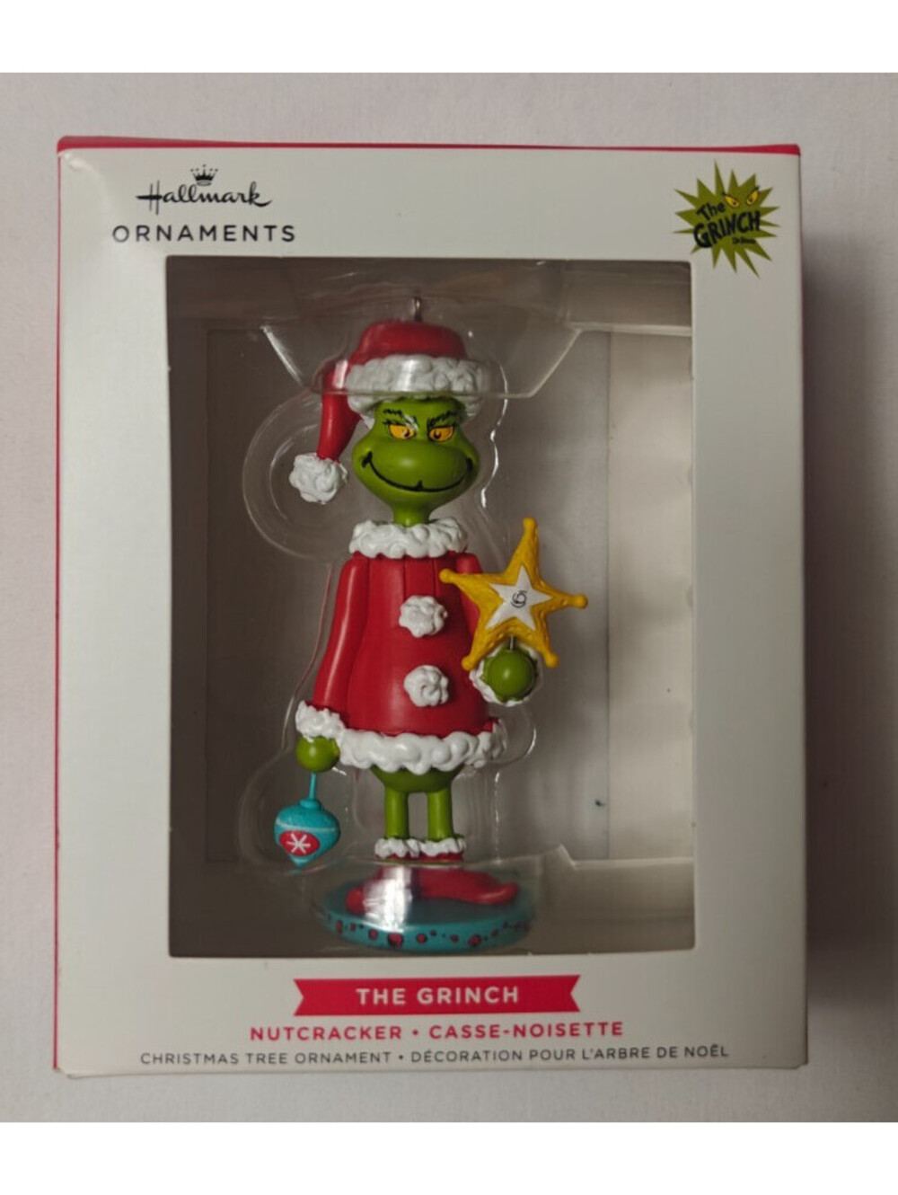 NUTCRACKER ** THE GRINCH **   Hallmark DR SEUSS  Ornament New in Box